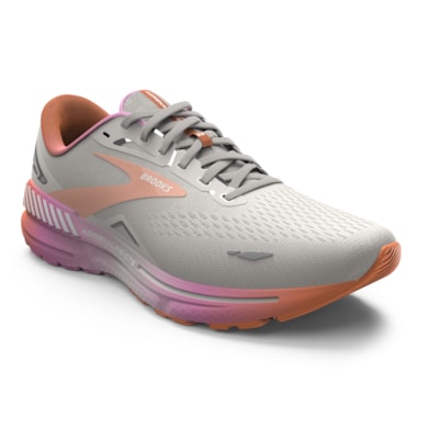 Brooks Adrenaline GTS 23 White Sand Fuschia Women's  1