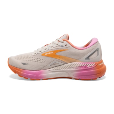 Brooks Adrenaline GTS 23 White Sand Fuschia Women's  3