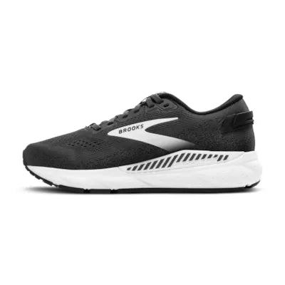 Brooks Ariel GTS 24 Ebony Black White Wide Women's