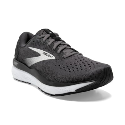 Brooks Ghost 16 Black Grey White Wide Width Women's 1