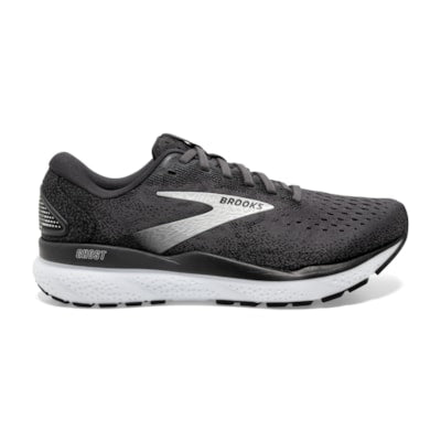 Brooks Ghost 16 Black Grey White Wide Width Women's 2