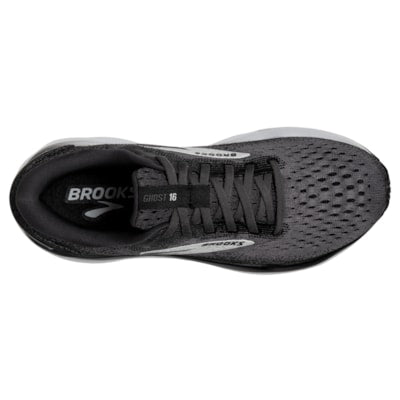 Brooks Ghost 16 Black Grey White Wide Width Women's 5