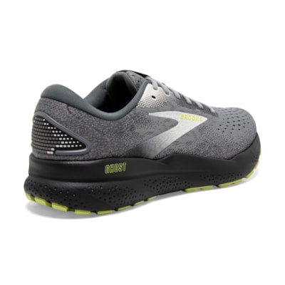 Brooks Ghost 16 Primer Grey Lime Extra Wide Width 4E Men's 4