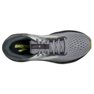 Brooks Ghost 16 Primer Grey Lime Extra Wide Width 4E Men's 5