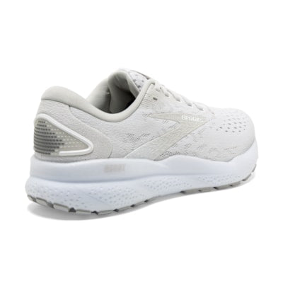 Brooks Ghost 16 White White Grey Women's 4