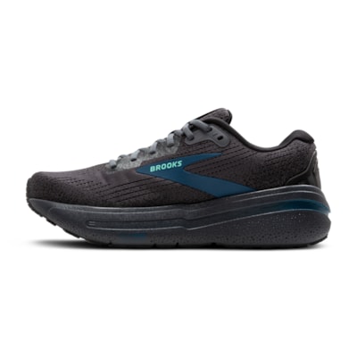 Brooks Ghost Max Ebony Cockatoo Blue Sapphire 4E Wide Men's 3