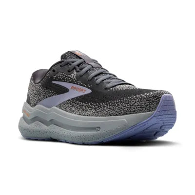 Brooks Ghost Max 2 Ebony Lavender Alloy Wide Women's 1