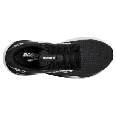 Brooks Glycerin 21 Black Grey White Men's 5