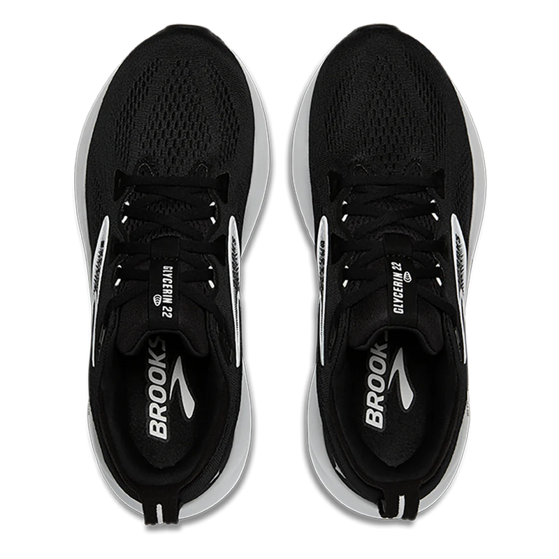 Brooks Glycerin 22 Black Grey White Men's 2