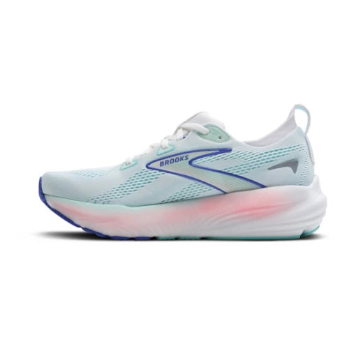 Brooks Glycerin 22 White Limpet Shell Amparo Blue Women's 4