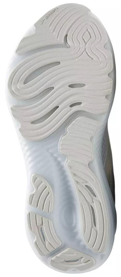 Brooks Glycerin 22 White White Grey Women's 3