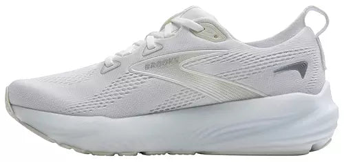 Brooks Glycerin 22 White White Grey Women's 4