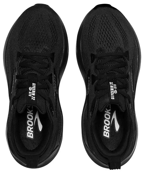 Brooks Glycerin GTS 22 Black Black Ebony Men's 2