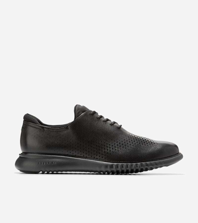 COLE HAAN 2.ZEROGRAND Laser Wingtip Oxford Black Men's 1