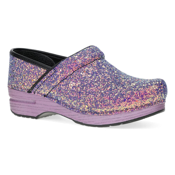 Dansko Professional Clog Lilac Glitter Women's