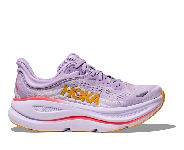 Hoka Bondi 9 Aster Flower Starlight Glow Extra Wide Women's