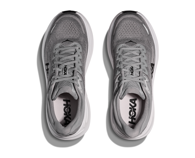 Hoka Bondi 9 Galactic Grey Stellar Grey Men's