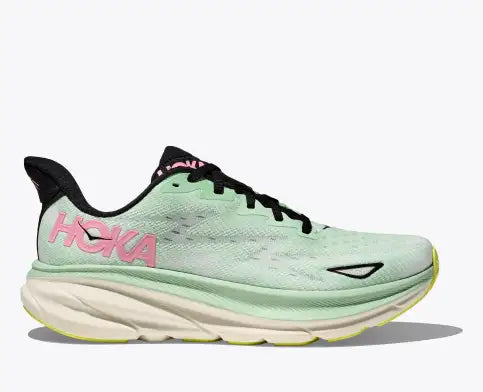 Hoka Clifton 9 Mint Fluorite Snow Melt Women's 1