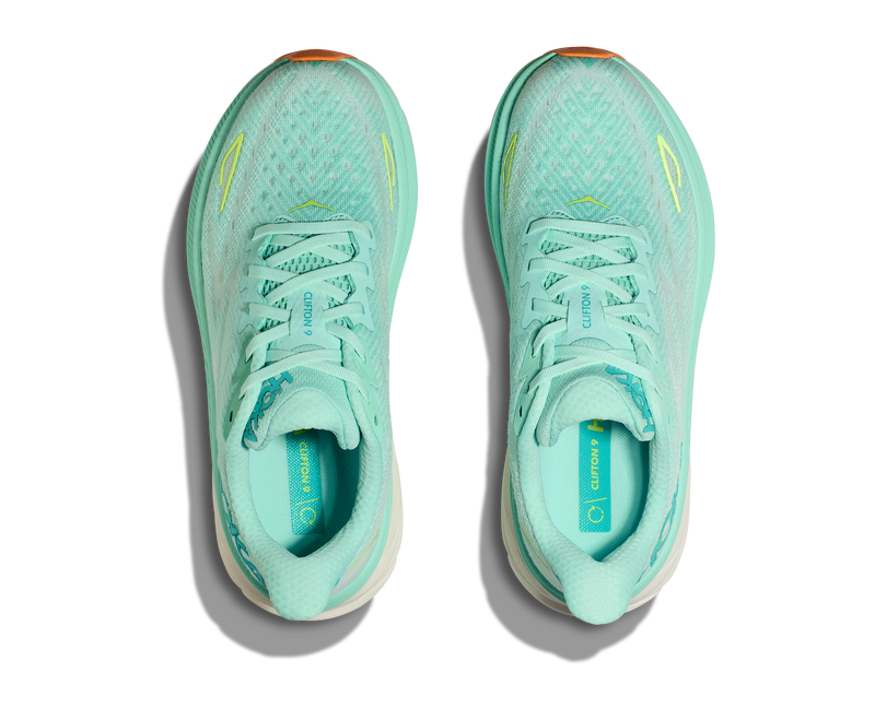 Hoka Clifton 9 Seafoam Aqua Breeze Women's 2