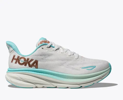 Hoka Clifton 9 WIDE Frost Rose Gold Women's 1