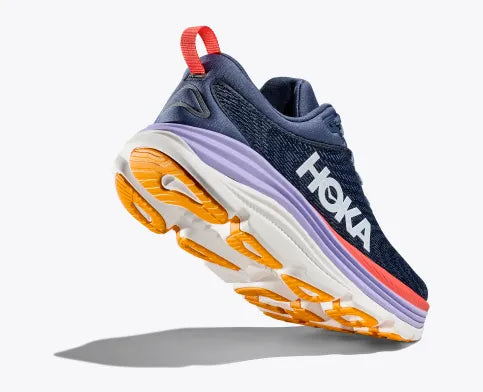 Hoka Gaviota 5 Anchor Grapefruit Women's 4