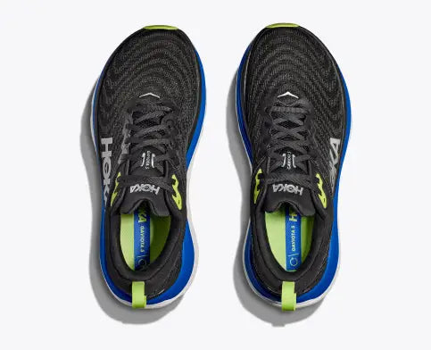 Hoka Gaviota 5 Black Electric Cobalt Men's 2