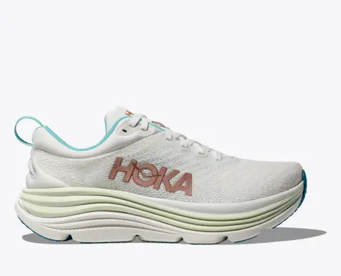 Hoka Gaviota 5 WIDE Frost Rose Gold Women's 1