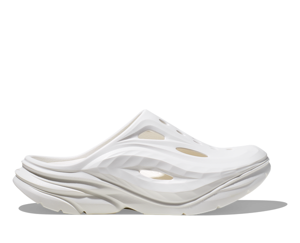 Hoka Ora Recovery Mule White White Unisex 1