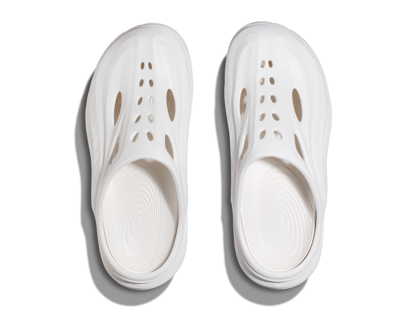 Hoka Ora Recovery Mule White White Unisex 2