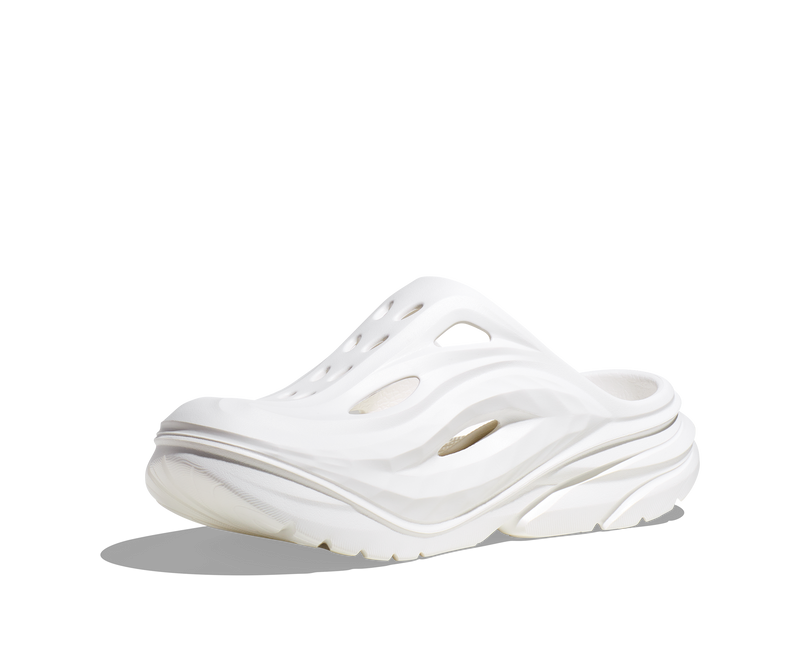 Hoka Ora Recovery Mule White White Unisex 3