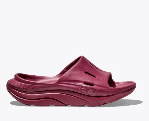 Hoka Ora Recovery Slide 3 Beet Root Unisex 1