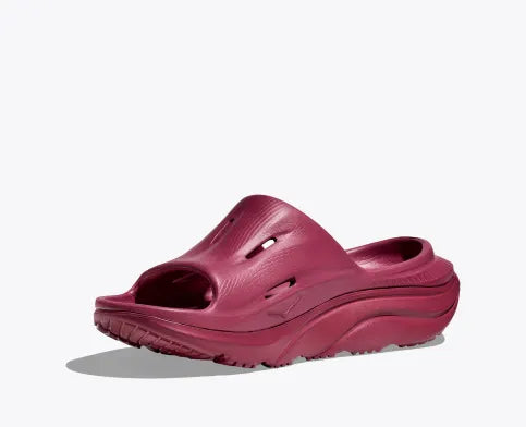 Hoka Ora Recovery Slide 3 Beet Root Unisex 3