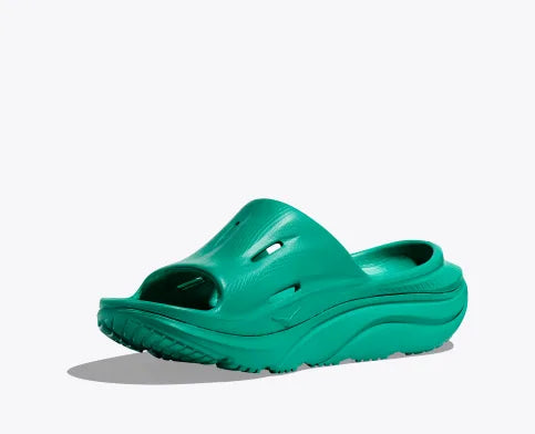 Hoka Ora Recovery Slide 3 Tech Green Unisex 3