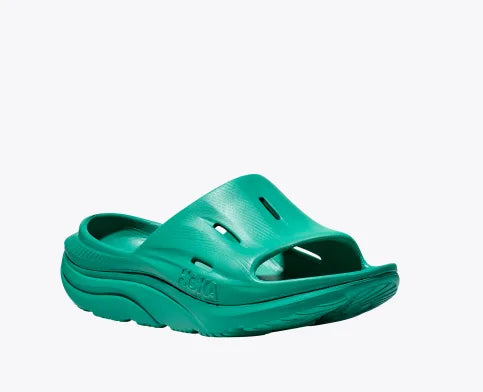 Hoka Ora Recovery Slide 3 Tech Green Unisex 6