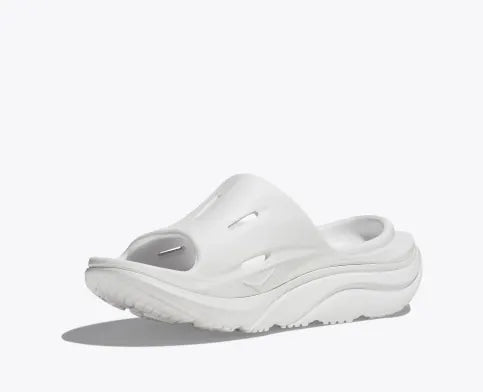 Hoka Ora Recovery Slide 3 White White Unisex 3