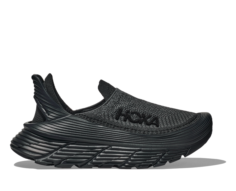 Hoka U Restore TC Black Black Unisex