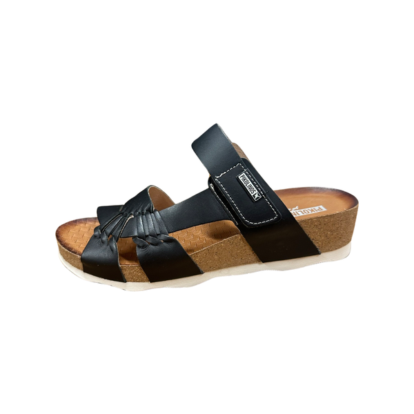 Pikolinos Mahon Slide Sandal Black Women's