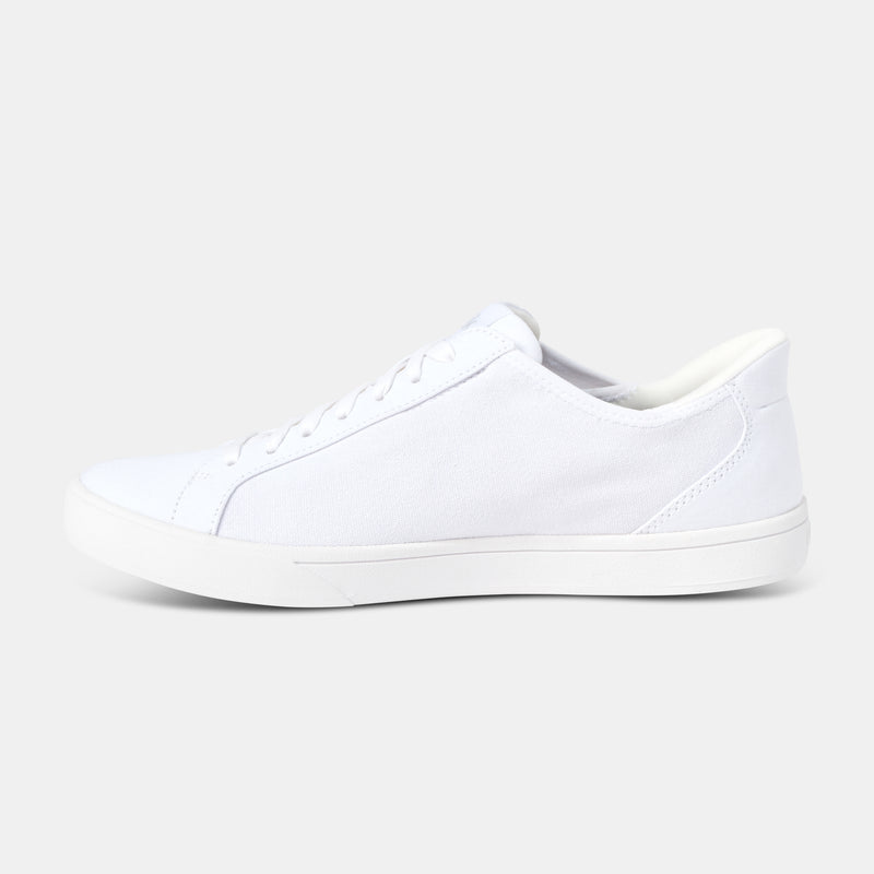 Kizik Irvine Ivory White Canvas Slip On 10