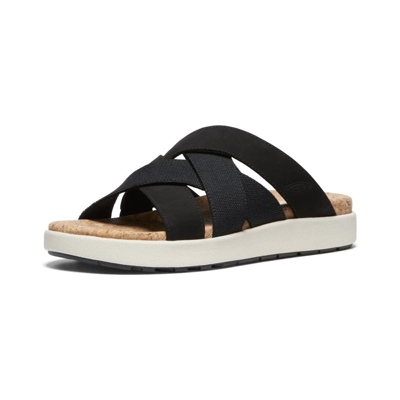 Keen Elle Mixed Slide Black Birch Women's 1