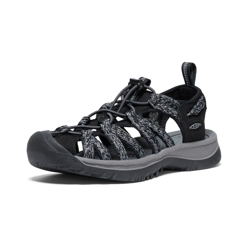 Keen Whisper Black Steel Grey Women's Sandal 3