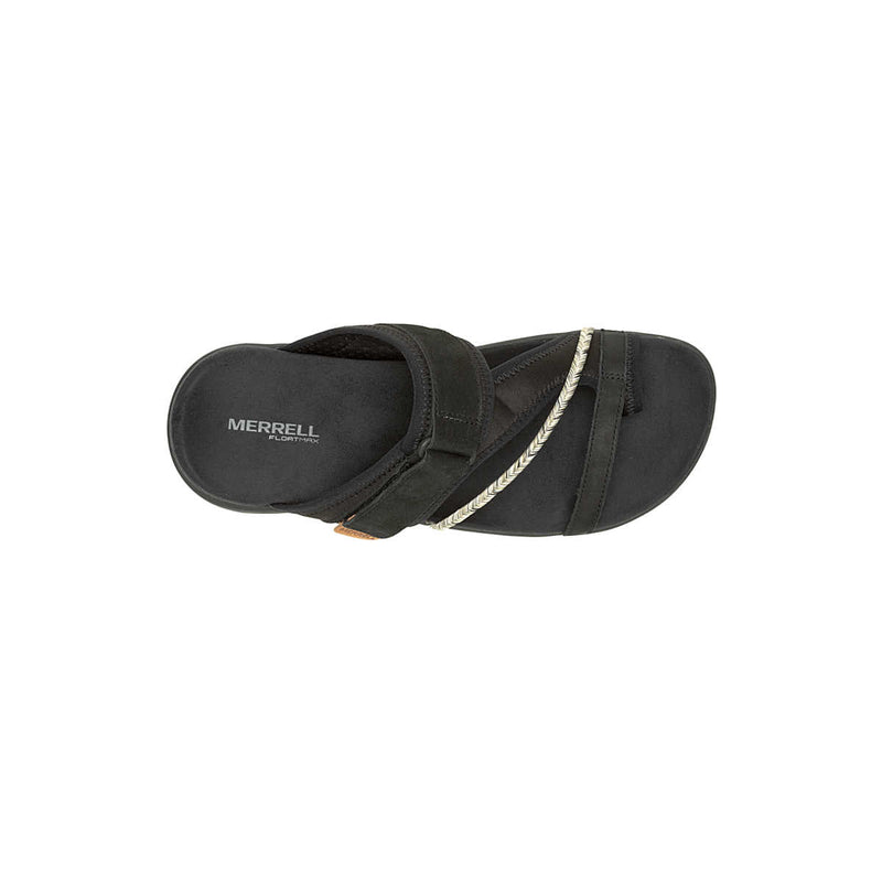 Merrell Terran 4 Post Wrap Black Women's Sandal 6