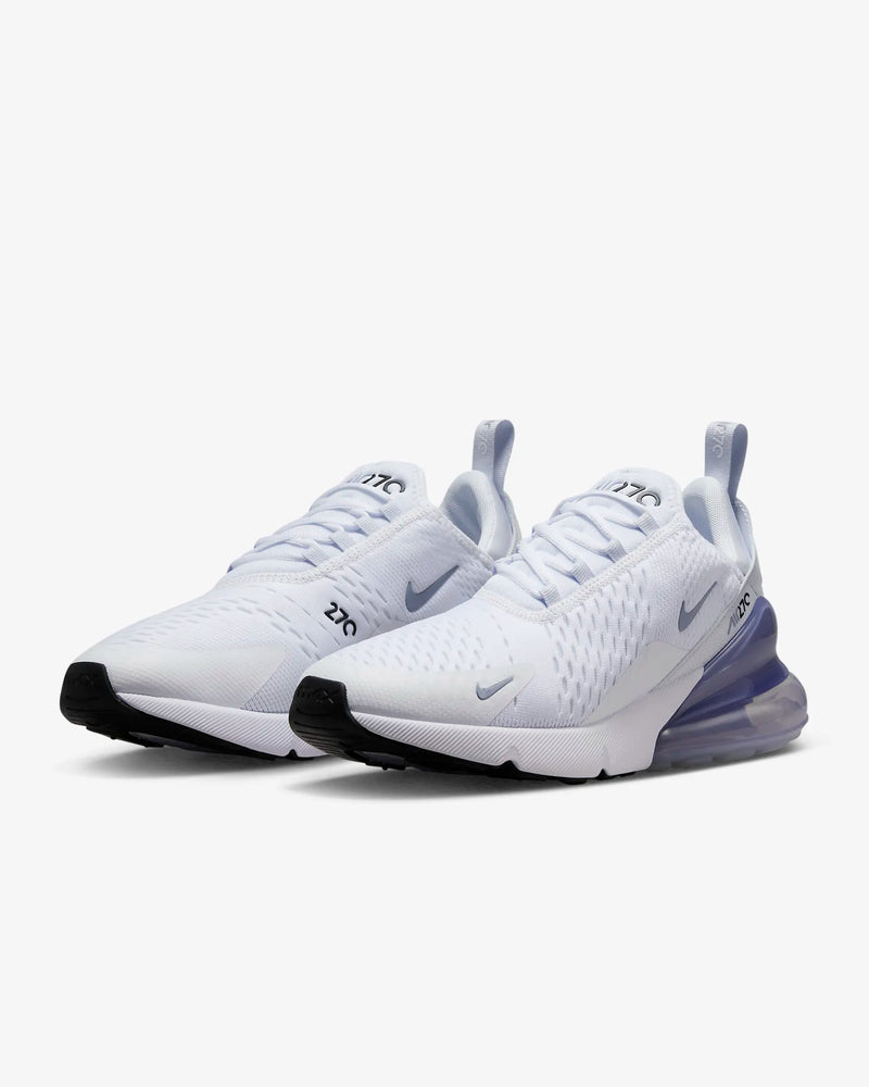 Nike Air Max 270 White Grey Blue Women's 5