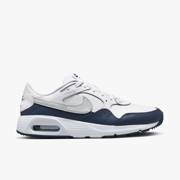 Nike Air Max SC Leather White Navy Men's 1