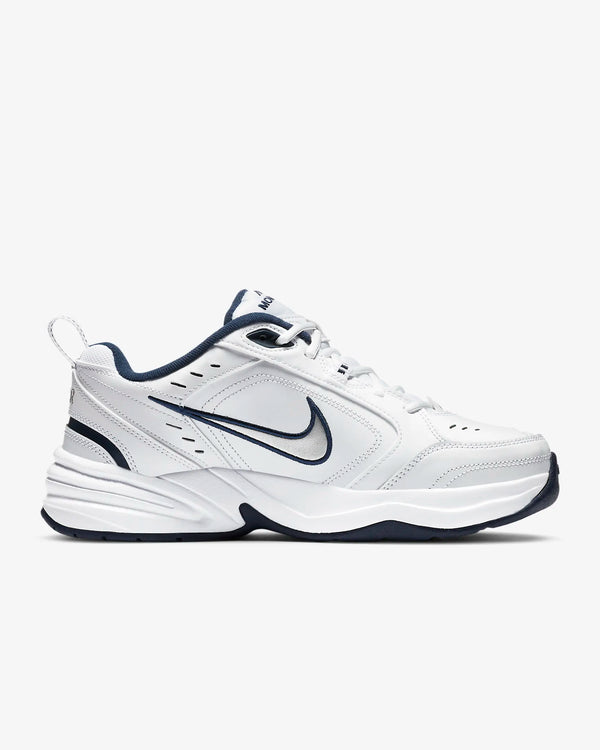 Nike Air Monarch IV White Navy Extra Wide Men's 1