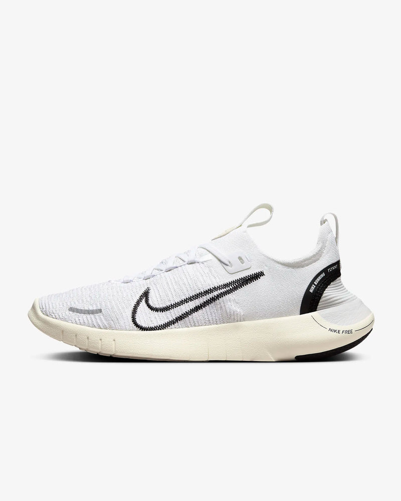 Nike Free RN NN White Black Coconut Milk Women's 2