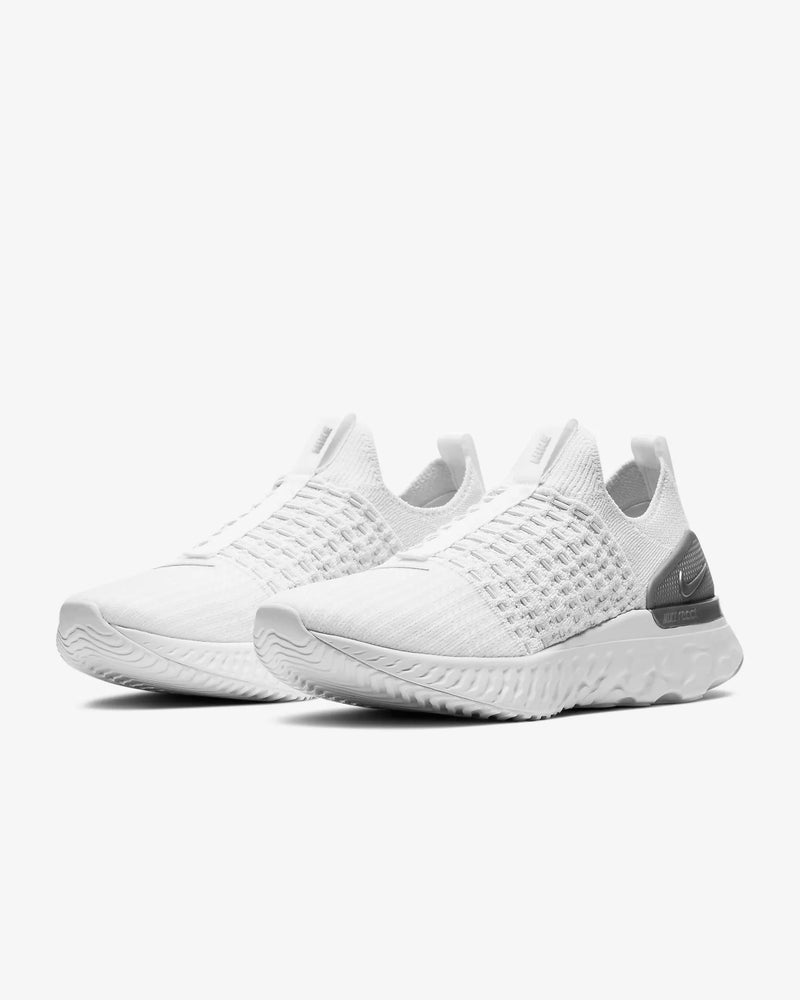 Nike React Phantom Run Flyknit 2 True White Pure Women's 5