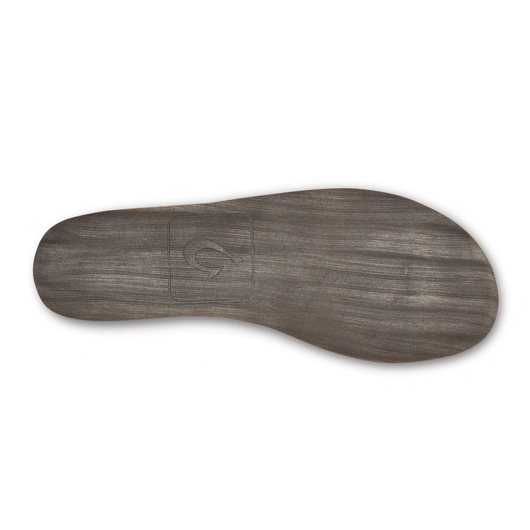 Olukai Moloa Slipper Dark Wood Men's 3