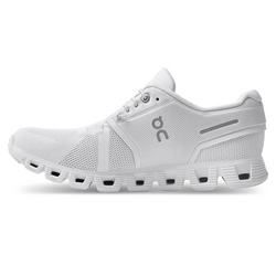 On Cloud 5 All White Women's 3