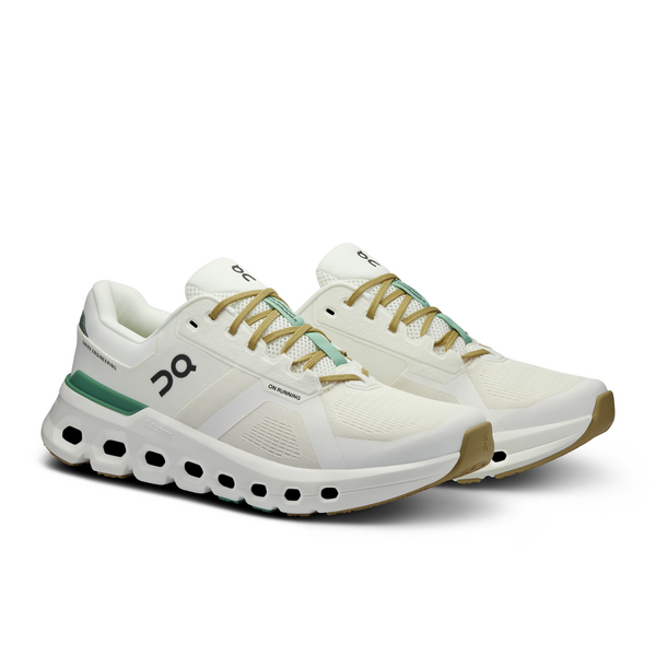 On Cloudrunner 2 Undyed White Green Men's 4