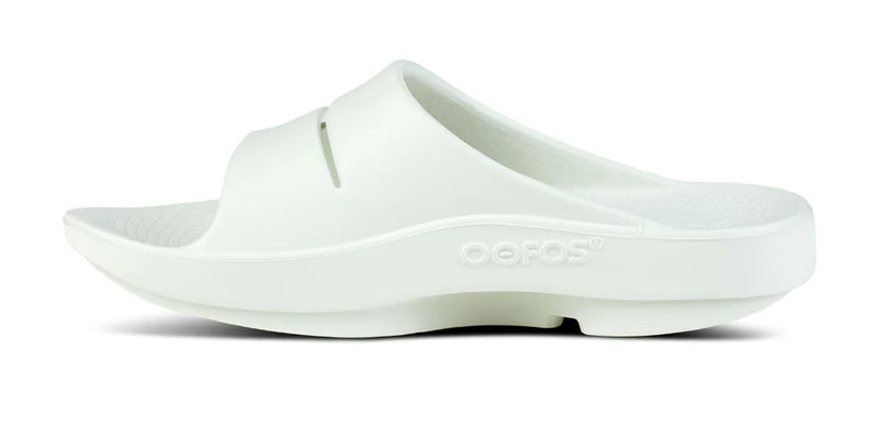 Oofos Ooahh Cosmic Gray Sandal 4